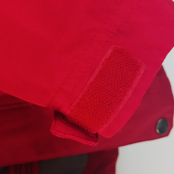 marmont kids red/gray zip up jacket size large - Picture 5 of 7